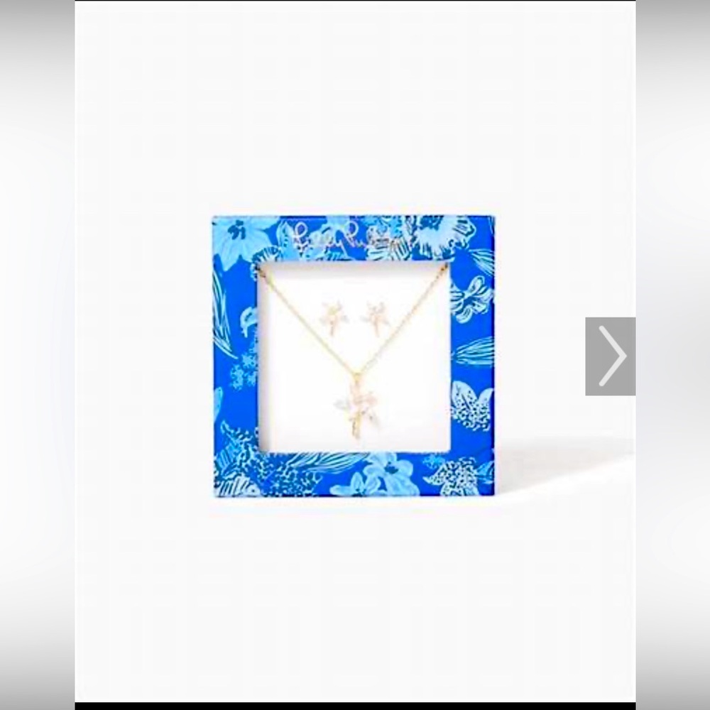Lilly Pulitzer ready to gift jewelry set